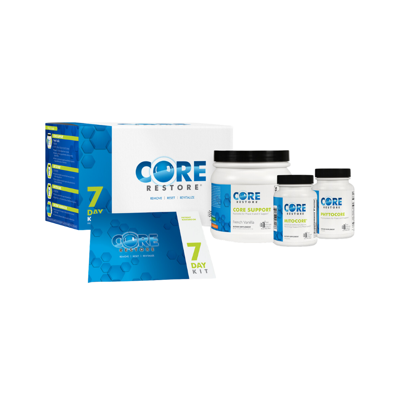 Core Restore 7-Day Kit (French Vanilla)