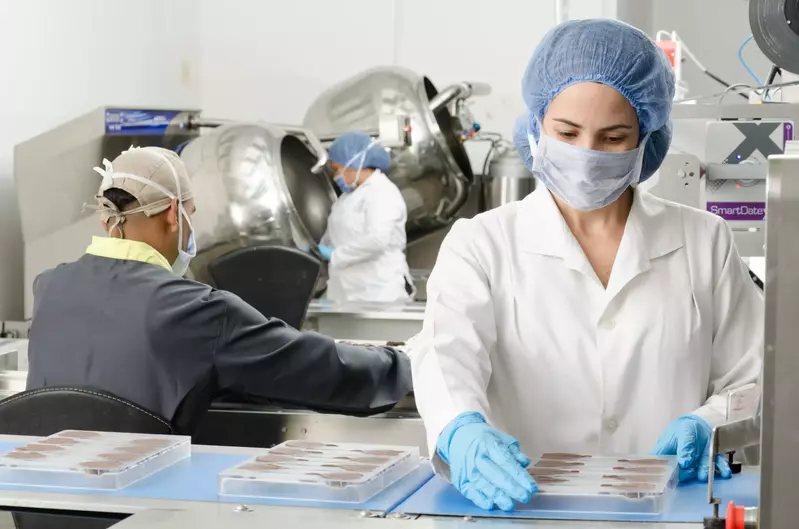 pharmacists in a lab