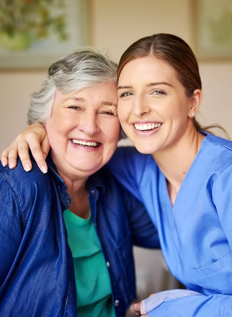 pharmacist with patient